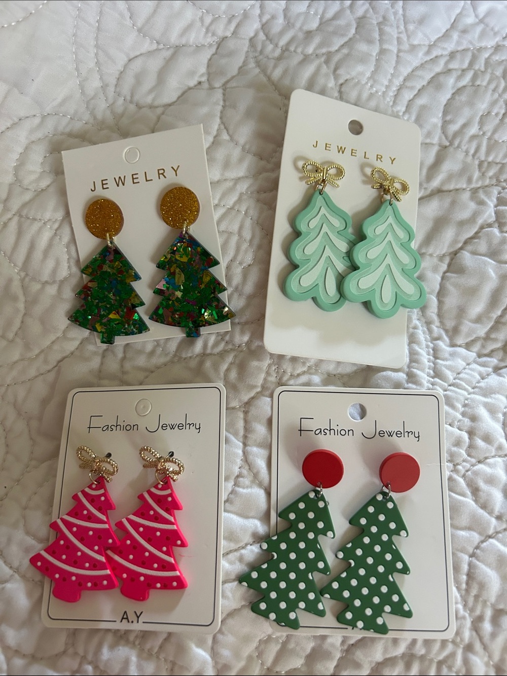 Christmas Tree Earring Bundle